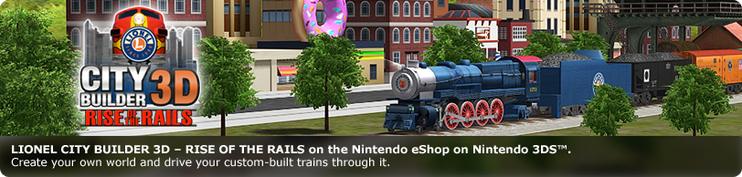 Lionel City Builder 3D: Rise of the Rails, Aplicações de download da  Nintendo 3DS, Jogos